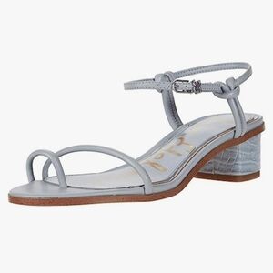 Sam Edelman Womens Isle Blue Ankle Strap Heels Size 9.5M